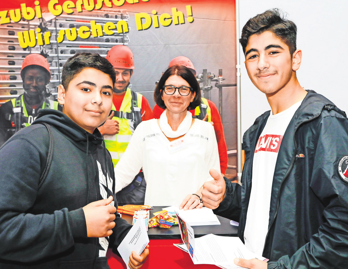 Der richtige Ort für Fragen und ein erstes „Beschnuppern“.