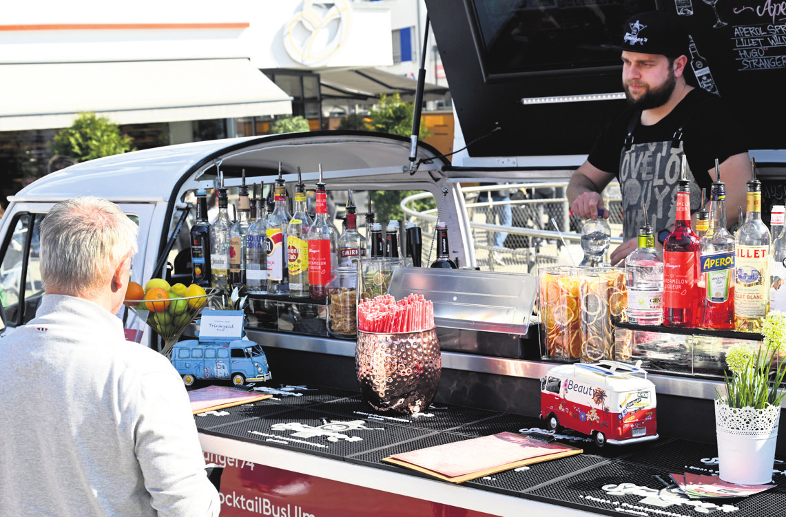 Am Wochenende findet zum fünften Mal die „Street Food Fiesta“ in Kornwestheim statt. Fotos: Archiv/Peter Mann