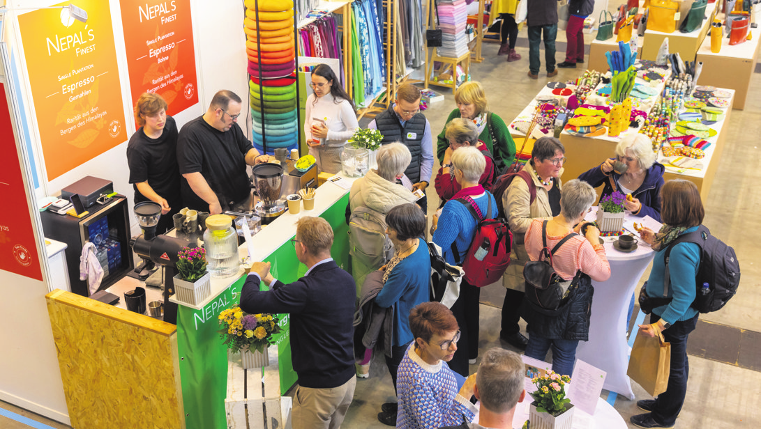Informieren und Probieren bei den Frühjahrsmessen Fotos: Landesmesse Stuttgart GmbH & Co. KG