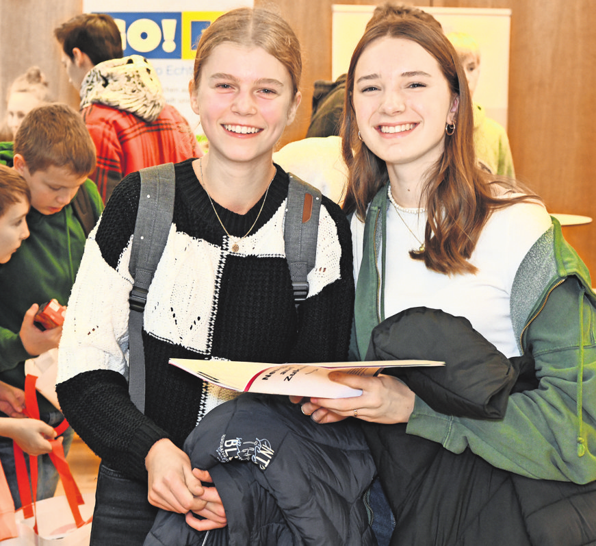 Hier gibt's jede Menge Infos zur Ausbildung. Foto: Bergmann.