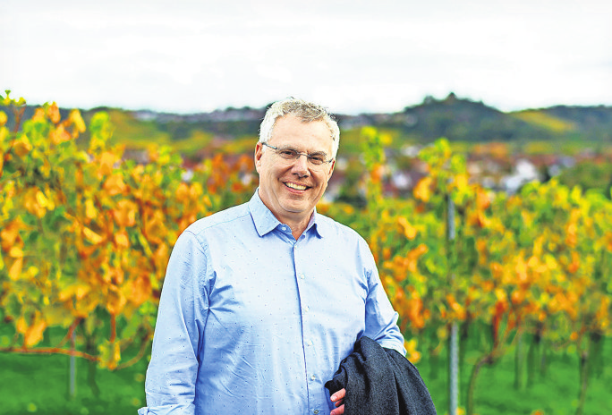 Ausnahme-Winzer Hans-Peter Wöhrwag. Foto: Burkhardt.