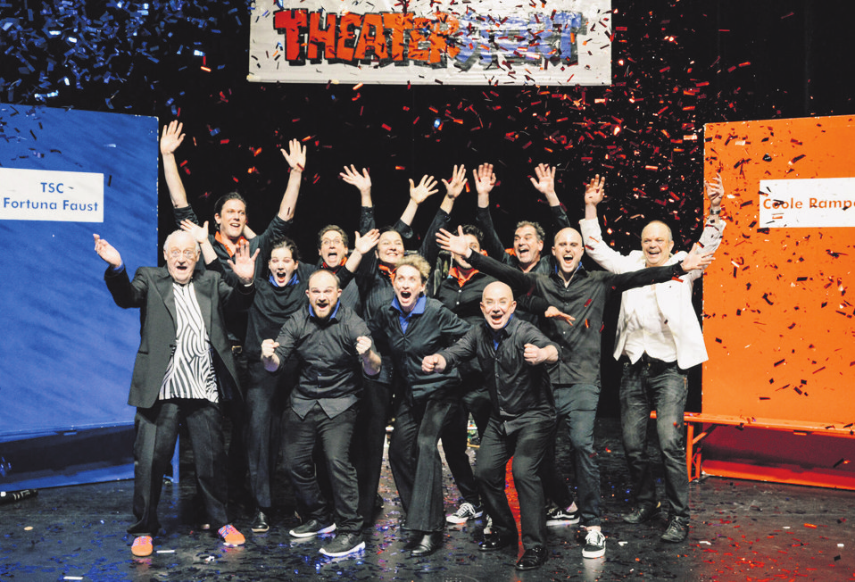 Die „Theatersportler“ aus Tübingen machen – wie viele andere auch im Advent – Programm in „Das K“. Foto: z, Theatersport Tübingen GbR