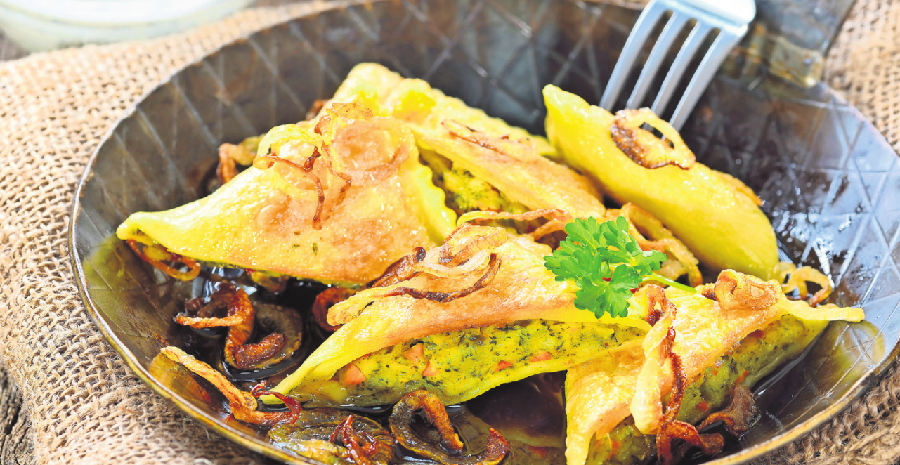 Rustikale Varianten der vegetarischen Maultaschen. Foto: kab-vision/stock.adobe.com