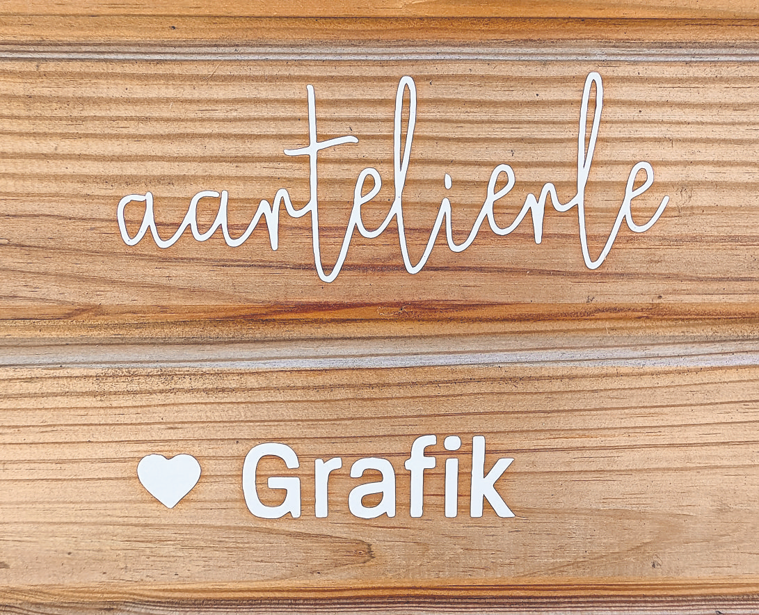 Das „,aartelierle“ wartet noch auf seine Wiedereröffnung.