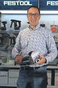 Rui Mestre Ferreiro ist seit 2010 der Gründer der Nachfolgefirma Elektrowerkzeuge Högerle GmbH. Fotos: z