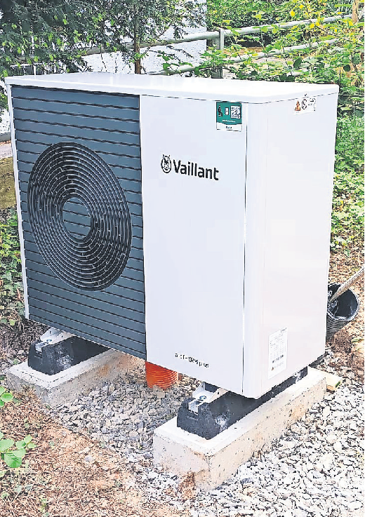 Dank Wärmepumpe heizt man mit der Energie der Umwelt. Foto: z