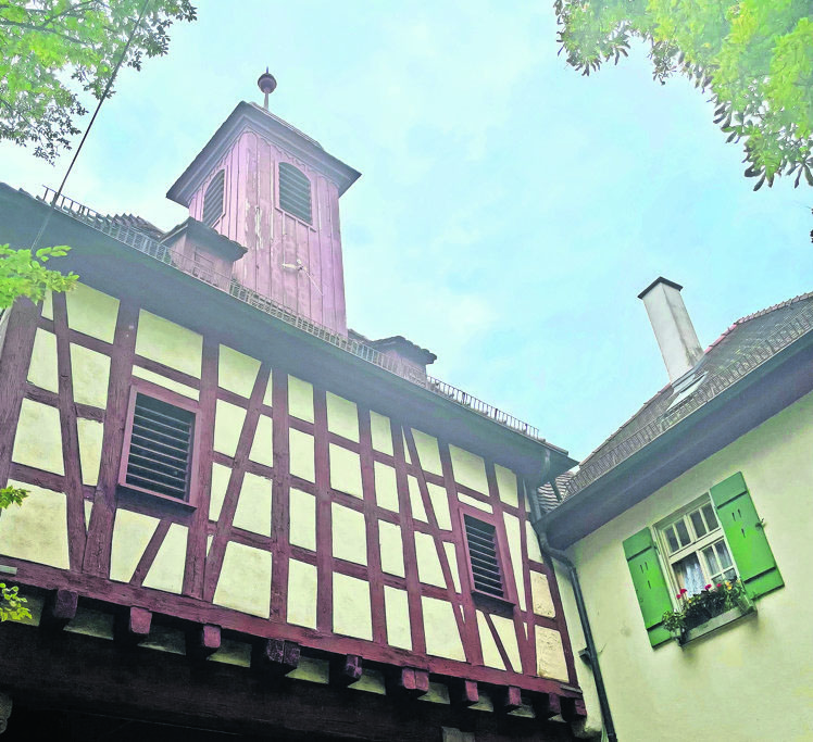 Historisches Kleinod: Der Spitalhof. Fotos: Friederike Pfeffermann