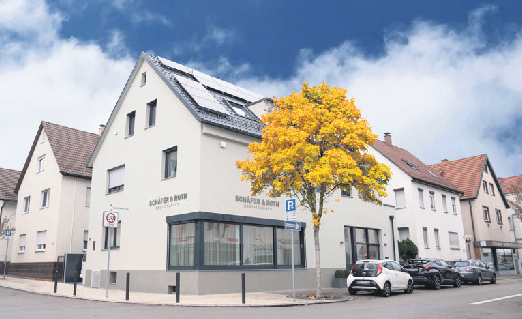 In der Fellbacher Filiale in der Cannstatter Straße 55 ist der Leitfaden zur Bestattungsvorsorge kostenlos erhältlich. Foto: Schäfer und Roth