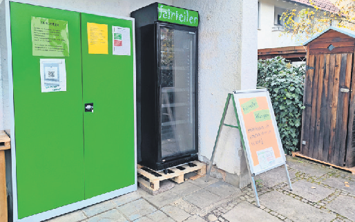 Der Fairteiler befindet sich in der Kemptener Str. 16G. Foto: Gumpert