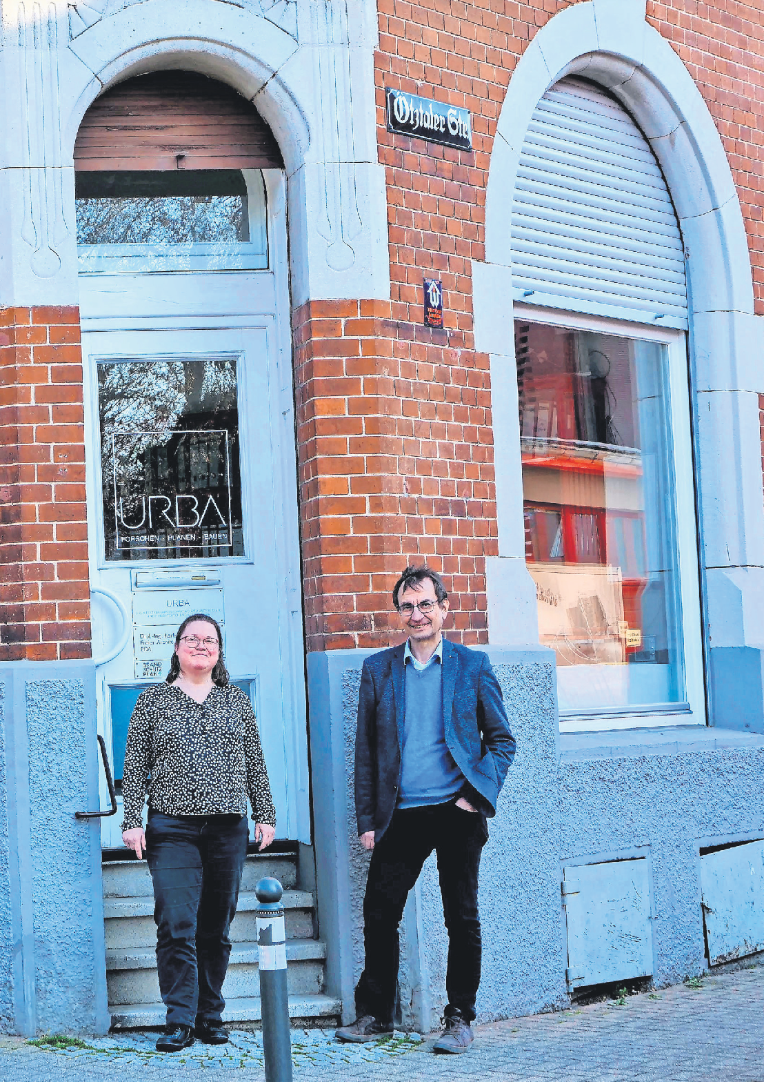 Die URBA Architekten Untertürkheim: Christine Keinath und Dr. Peter Dietl.