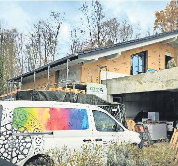 Neubau mit kompletten Maler- und Stuckateurarbeiten Foto: privat