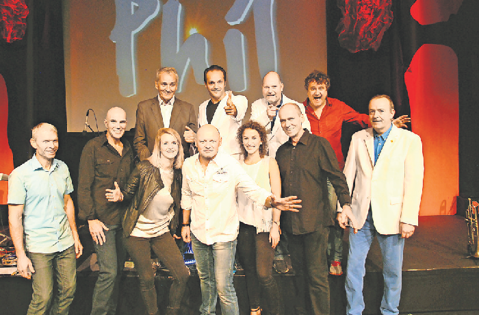 Das gibt es eigentlich gar nicht in Krummhardt: Eine Band, die zwei Mal dabei ist: Phil.