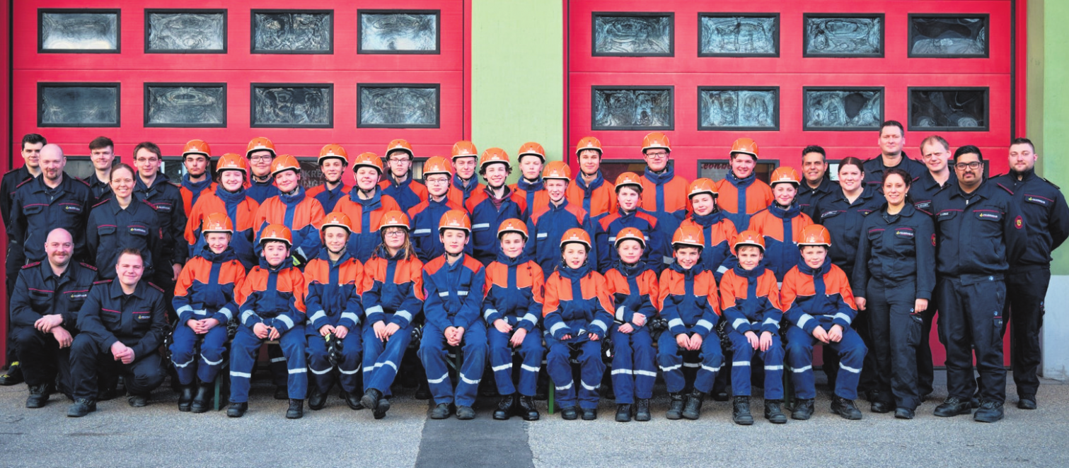 Für Nachwuchs ist gesorgt: die Jugendfeuerwehr Leonberg. Foto: Jugendfeuerwehr Leonberg