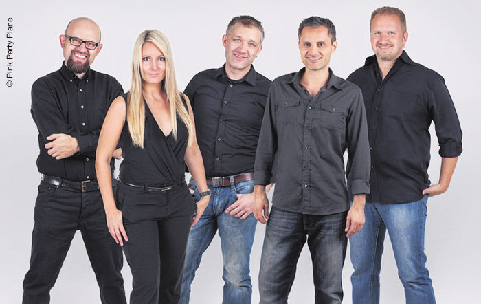 5 Die Band „Pink Party Plane“ spielt am Samstag, 9. September, bei der Leonberger Autoschau im Festzelt an der Steinstraße - der Eintritt ist frei. Foto: z