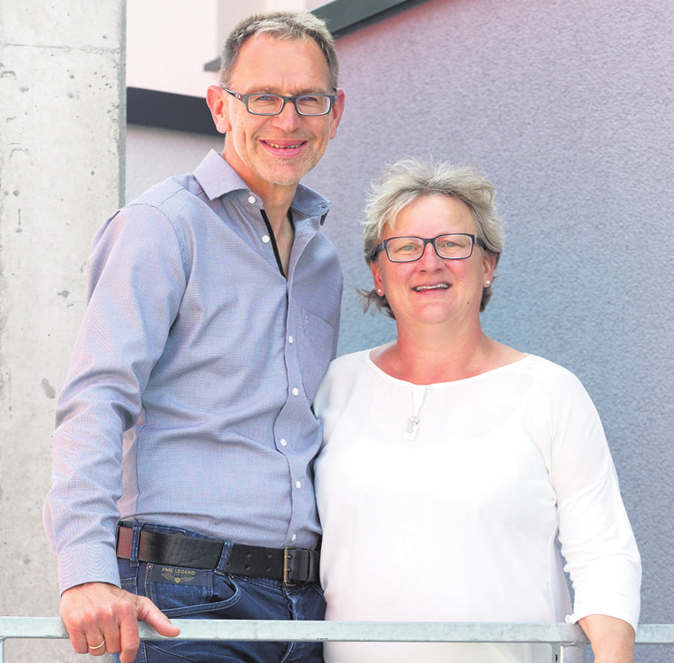 Geschäftsführer Wolfgang Weber und Birgit Kunert-Weber. Foto: z