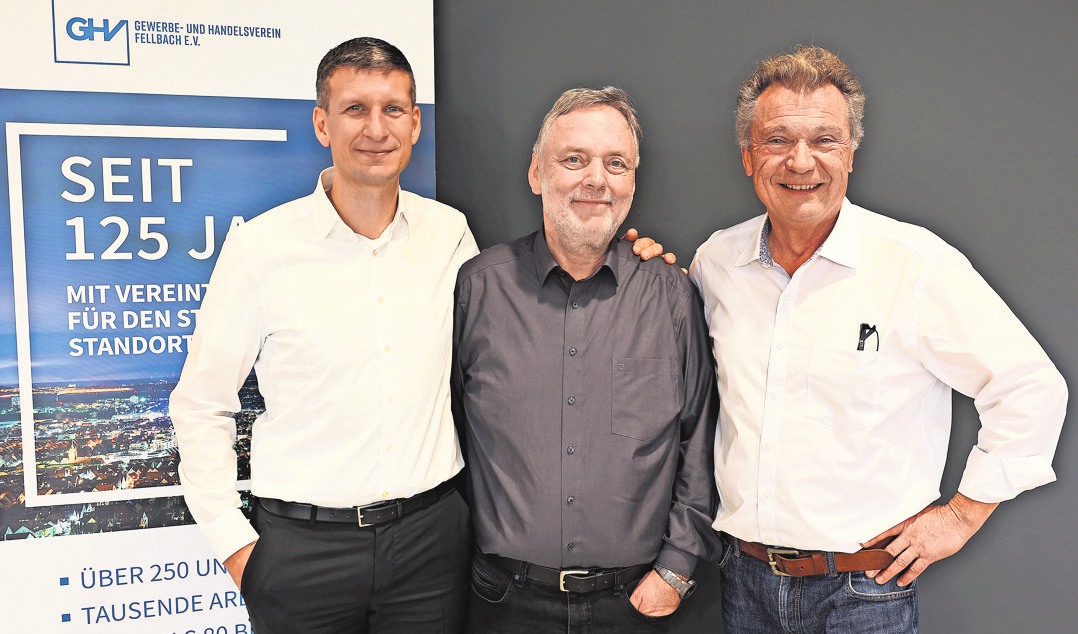 ÜRER 250 UN Engagiert im GHV: Maurizio Messina, Michael Mayer und Bernd Köhler. Foto: Michael Käfer