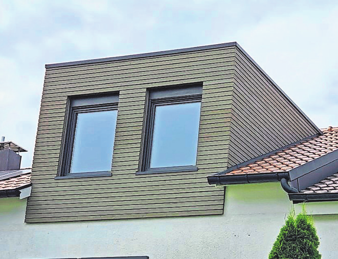 Gauben bringen viel Platz und Licht ins Dachgeschoss.