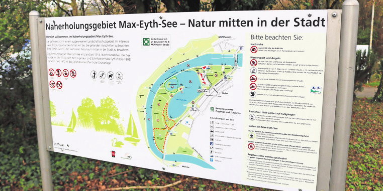 Geplant ist eine große Putzaktion am Ufer. Foto: Eva Herschmann
