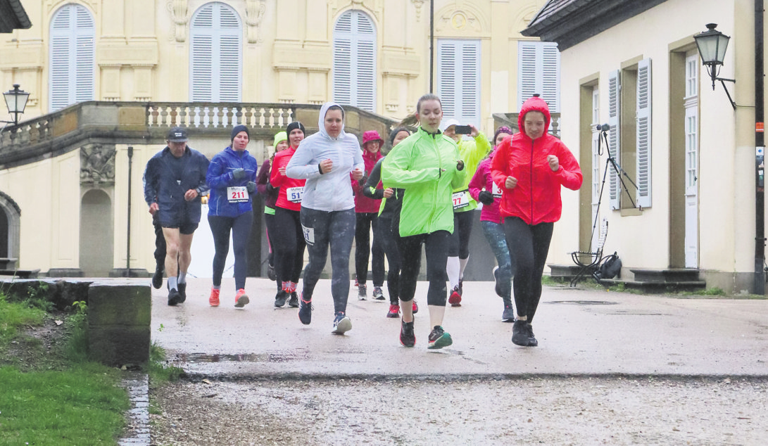 Schloss Solitude im Hintergrund hat dem Lauf seinen Namen gegeben. Fotos: Andreas Gorr/arc