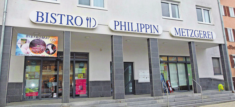 Die Traditionsmetzgerei Philippin liegt direkt in der Rutesheimer Stadtmitte. Foto: Holger Schmidt