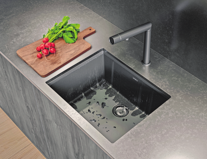 Selbstreinigend: BORA Sink. Foto: BORA