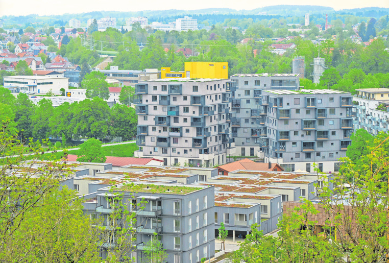 In Wangen im Allgäu ist ein neuer Stadtteil entstanden.