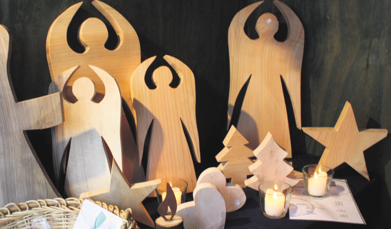 Die Besucher können sich auf Selbstgebasteltes freuen.