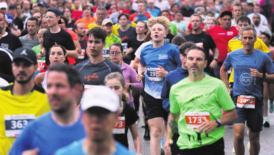 Der Citylauf vereint mehrere Generationen. Foto: arc, Andreas Gorr