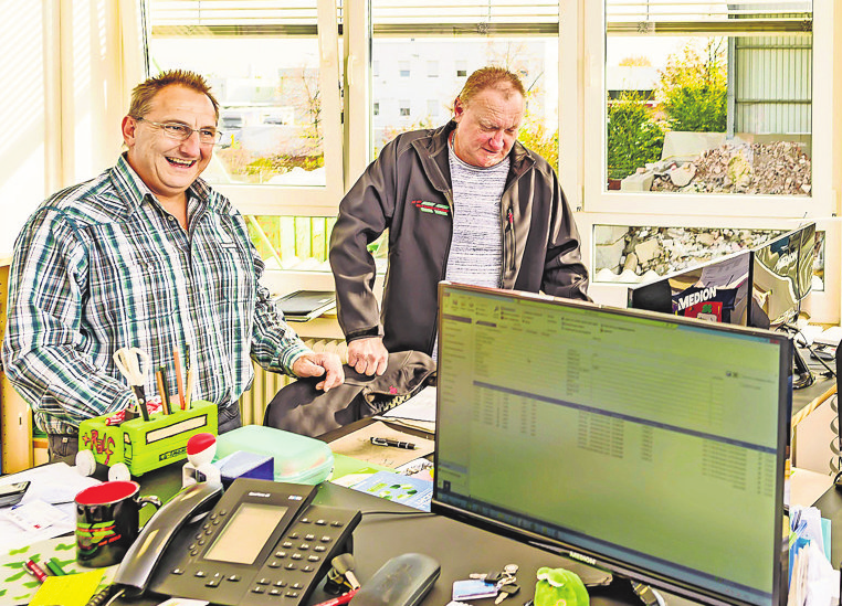 Ein gutes Duo: die Brüder und Geschäftsführer Ralf und Thomas Müller Foto: © Andreas Maass