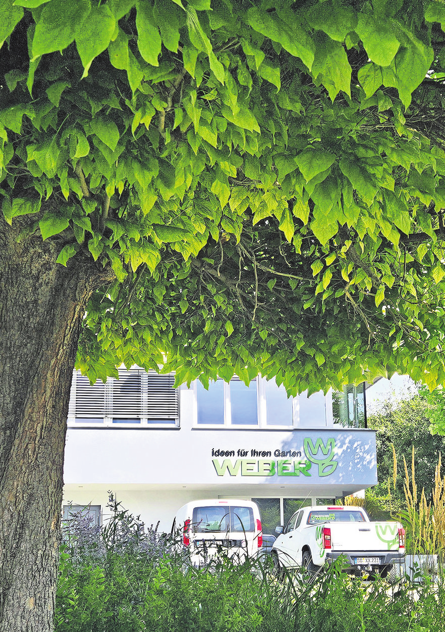 Die Weber GmbH verfolgt das Ziel, Gärten zu Orten der Ruhe und Harmonie zu machen Fotos: z, Garten Weber