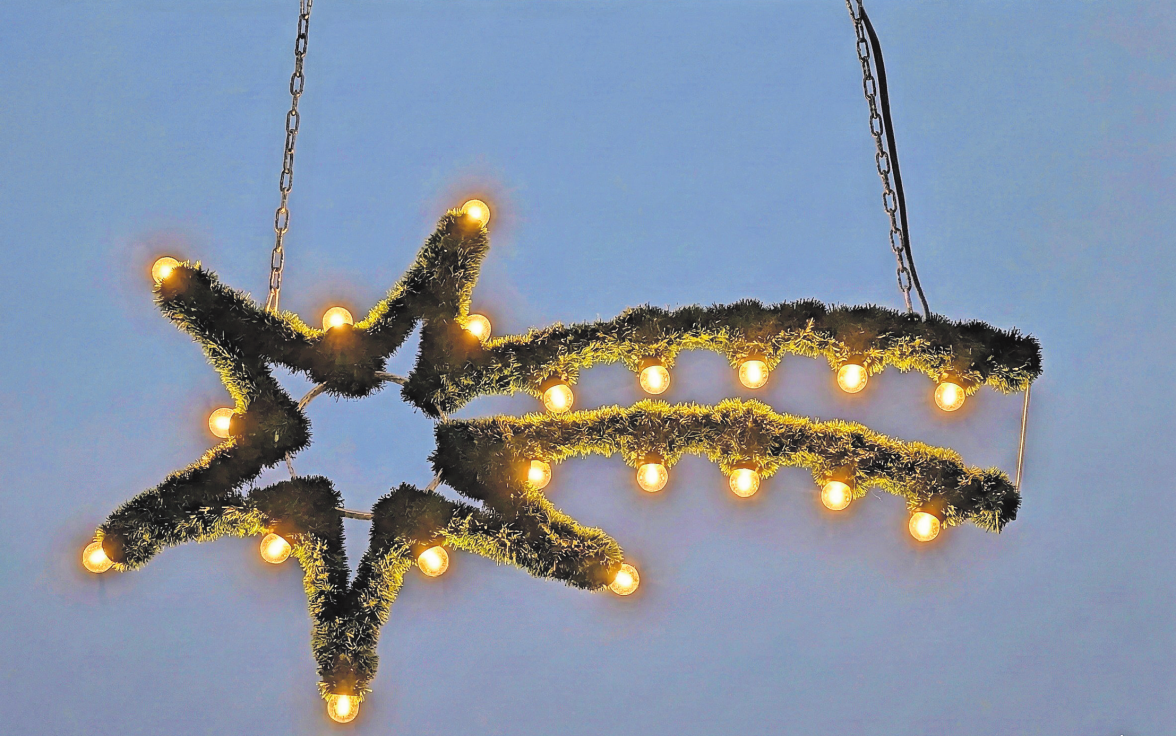 Festlich geschmückt startet die Adventszeit in Untertürkheim.
