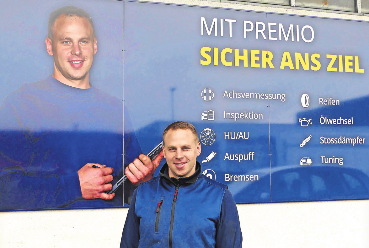Spezialist für Reifen in allen Größen: RAS Rutesheim mit seinem Inhaber Julius Schilling Foto: Holger Schmidt