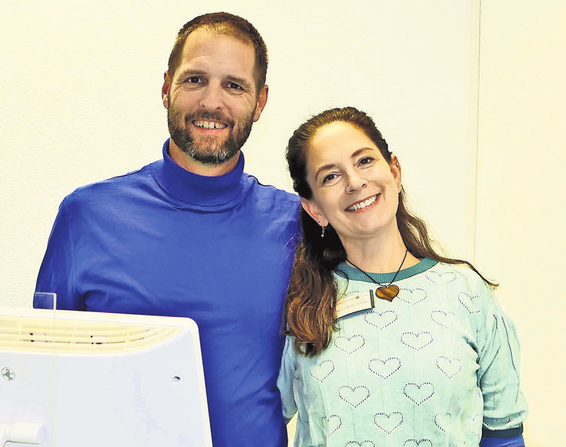 Ein gutes Team: Salima Hanle-Schaller und Marc Schaller