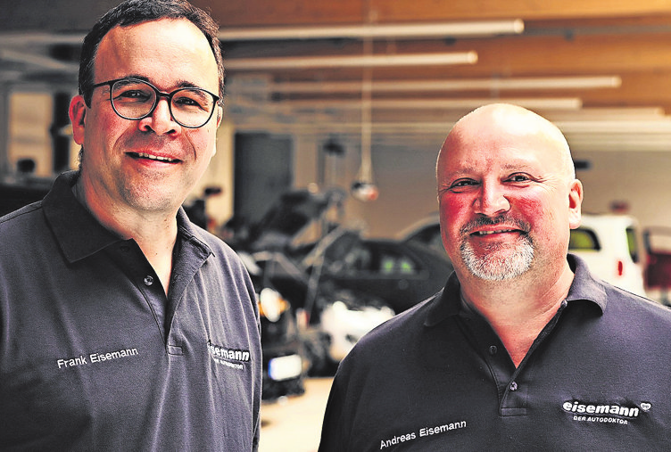 Meister ihres Fachs: Frank (links) und Andreas Eisemann.
