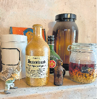 Der „Hexentrank“ der Kräuterhexe.