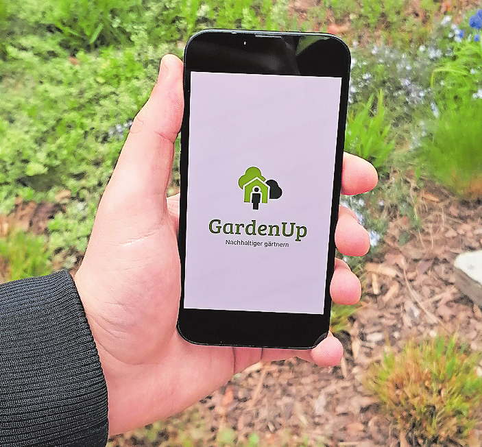 Die App GardenUp“ kann sogar Verbesserungsvorschläge machen. Foto: GPP/David Weinrich