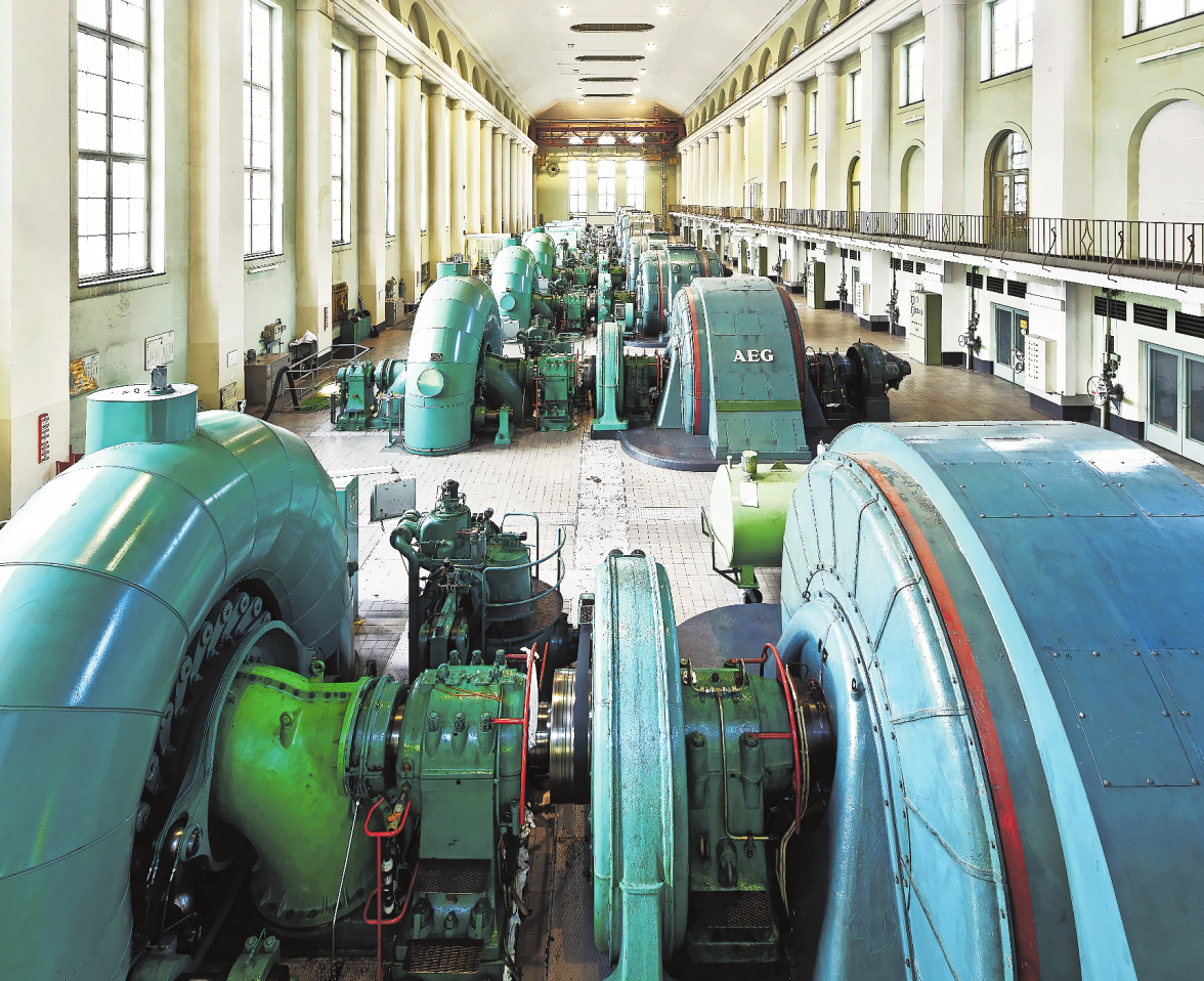 Die historische Turbinenhalle. Foto: Uniper Kraftwerke