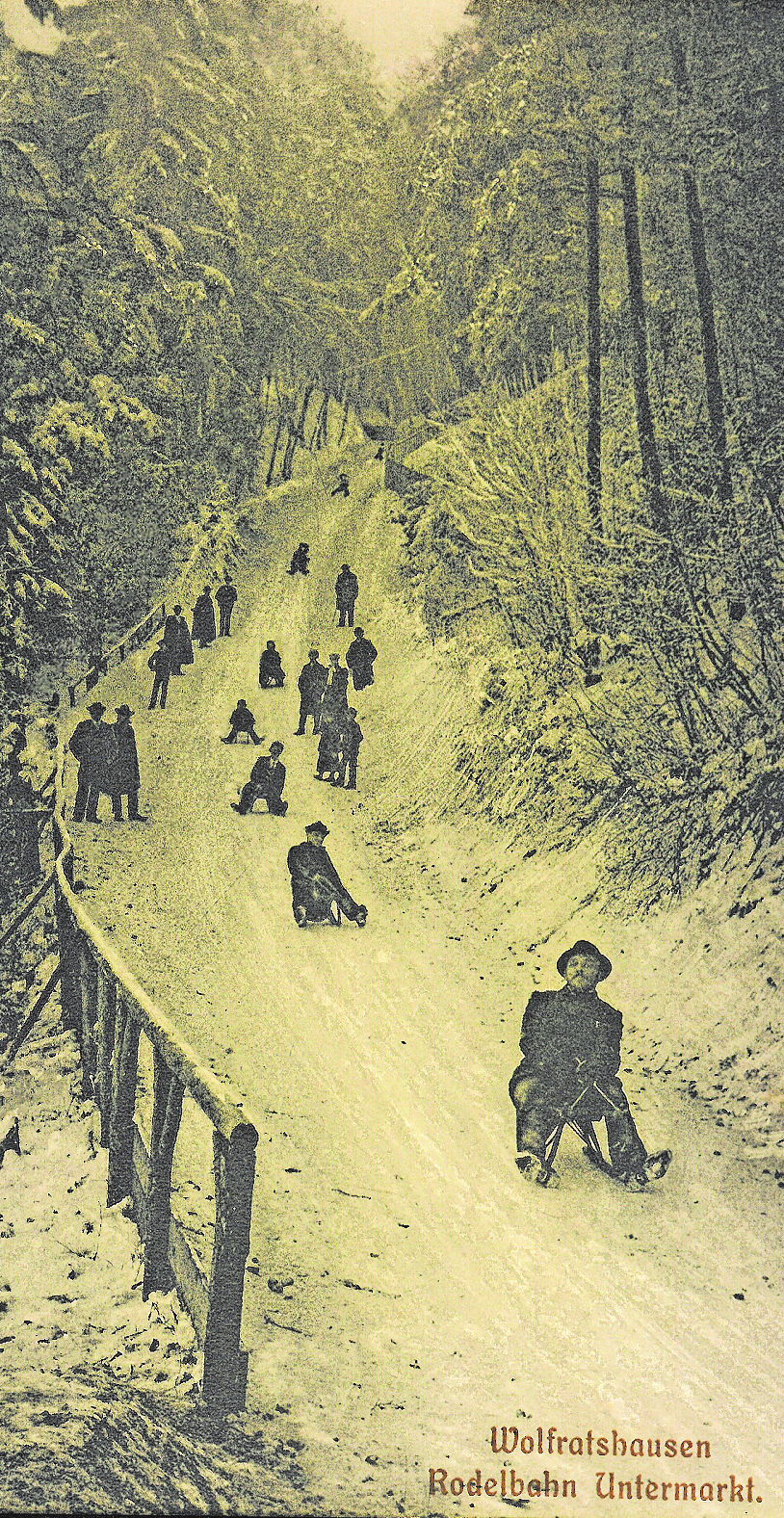 Diese Aufnahme entstand etwa um das Jahr 1900.