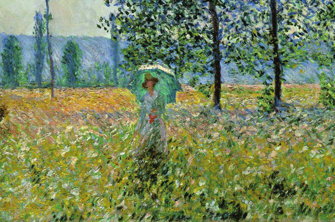 Felder im Frühling von Monet Staatsgalerie in Stuttgart, Arthothek