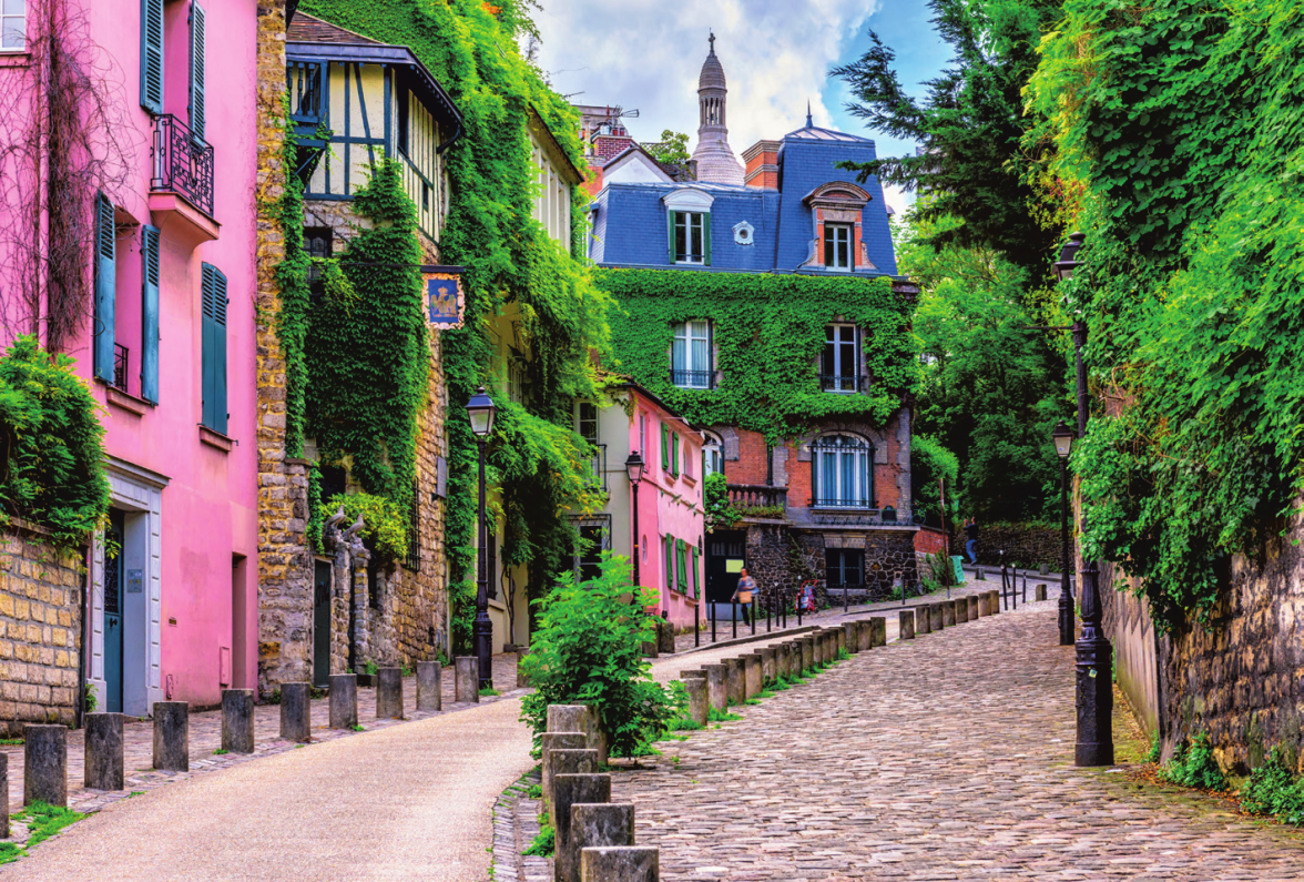 Gemütliche Gasse in Montmartre Ekaterina Belova-stock adobe.com.