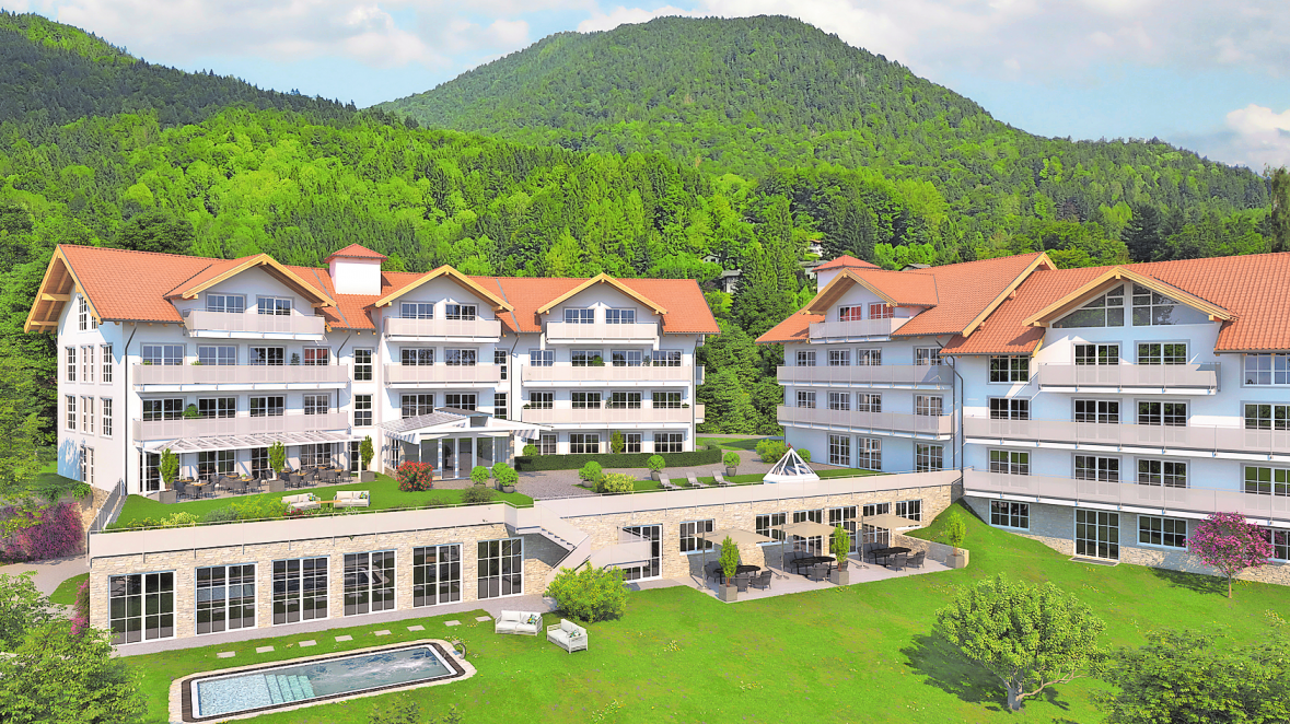 Ideale Verbindung von Ruhe und Aktivität in der „Med Vital Gesundheitsresidenz“ am Tegernsee.