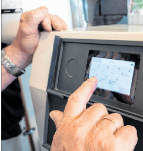 Der Heizungsfachbetrieb ermittelt die optimalen Werte.