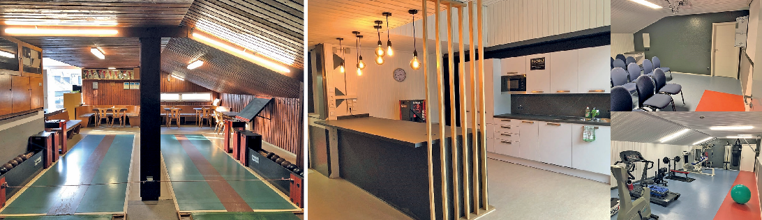 Der SC nahm während der Pandemie auch die Kegelbahn in den Blick. Einst thronten zwei Kegelbahnen über dem Umkleidetrakt. Später entstanden an Ort und Stelle die Players-Lounge mit Fitness- und Videoraum. Auch die Spieler bekamen einen neuen Treffpunkt samt Küche: die Karl-Allgöwer-Players-Lounge.