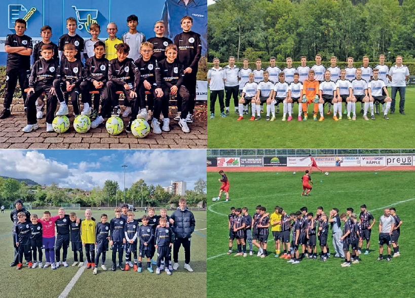 Beispielhaft ein paar Mannschaftsbilder der Jugend, groß und klein! Bilder: SC Geislingen