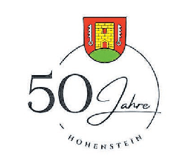 Fünf Orte bilden seit 50 Jahren eine starke Gemeinde: Hohenstein (Wappen oben links) besteht aus Bernloch, Eglingen, Ödenwaldstetten, Oberstetten und Meidelstetten (im Uhrzeigersinn).