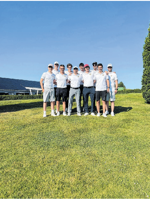 Die aktuelle DGL-Herrenmannschaft des GC Hechingen
