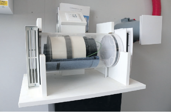 Eine Lüftung zum Anschauen gibt's in der Technikausstellung der Herrlinger KG in Eislingen. Foto: Nina Walter