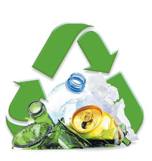 Glas, Metall und Plastik sollten für das Recycling sorgfältig getrennt werden. Archivbild: adobestock.com
