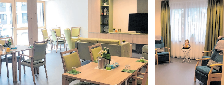 Wer sich während des Tages mal zurückziehen möchte, kann sich in eine der Ruheräume  begeben.