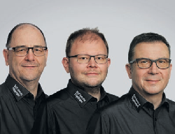 Das Obermeister-Trio der SHK-Innung